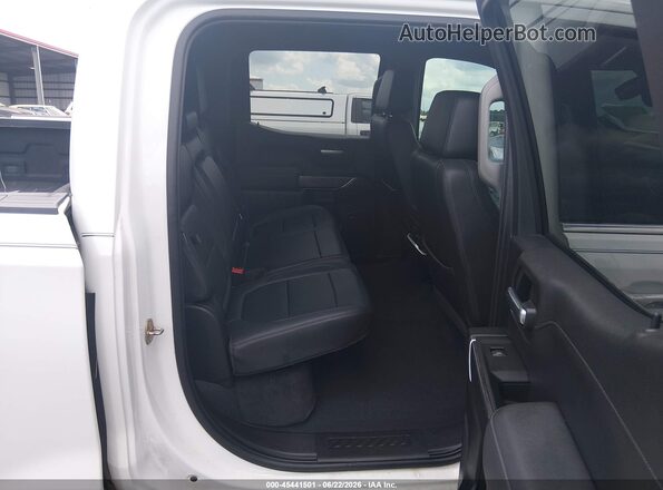 1GCUYGED5MZ225191 2021 CHEVROLET SILVERADO White Vista de la etiqueta del VIN