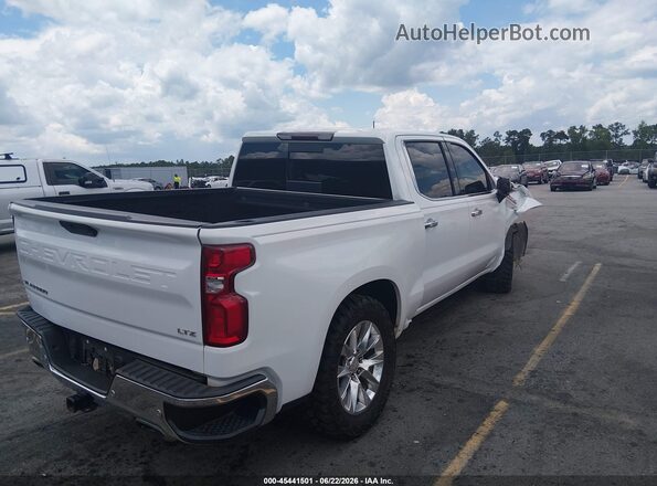 1GCUYGED5MZ225191 2021 CHEVROLET SILVERADO White Trasero derecho