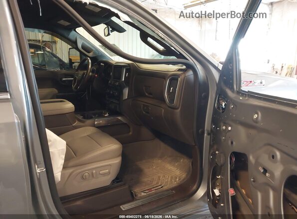 1GCUYGED6LZ200721 2020 CHEVROLET SILVERADO Gray Vista interior delantera