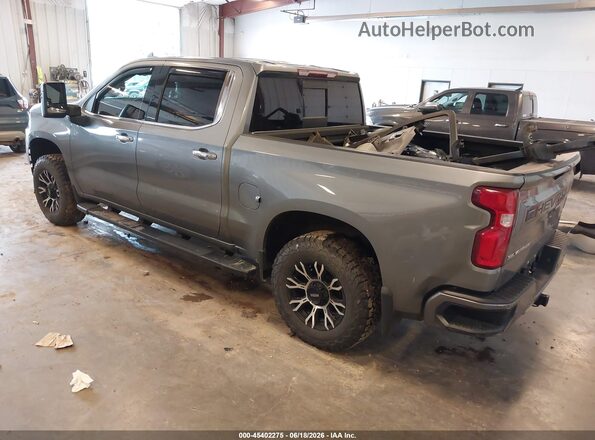 1GCUYGED6LZ200721 2020 CHEVROLET SILVERADO Gray Trasero izquierdo