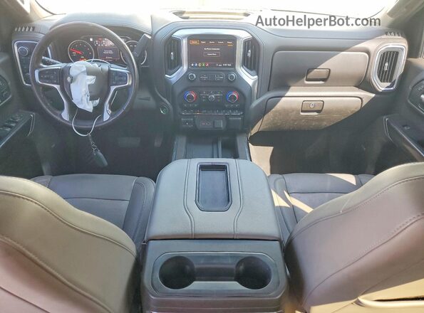 1GCUYGED8LZ236815 2020 CHEVROLET SILVERADO White წინა პანელის ხედი