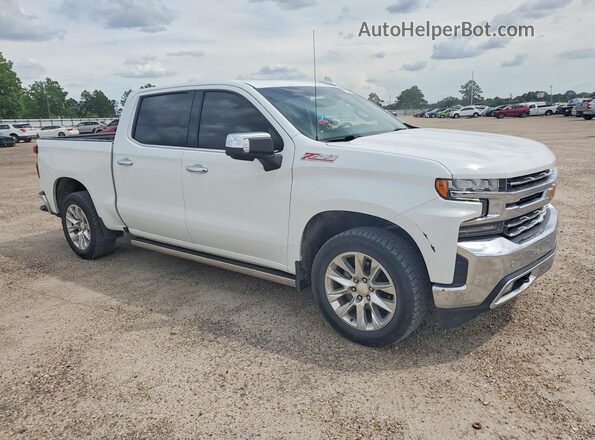 1GCUYGED9MZ424342 2021 CHEVROLET SILVERADO Белый Передняя правая четверть