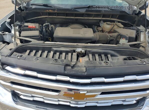 1GCUYGED9MZ424342 2021 CHEVROLET SILVERADO Белый Вид задней части салона