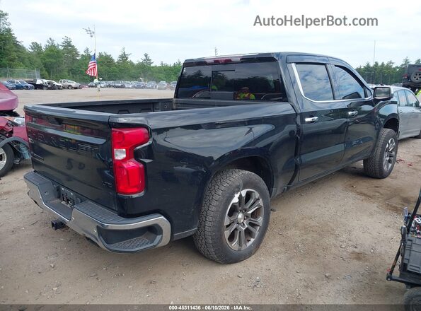1GCUYGEL9LZ297243 2020 CHEVROLET SILVERADO Black Հետևի աջ