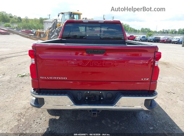 1GCUYGET2MZ365318 2021 CHEVROLET SILVERADO Burgundy 