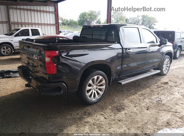 1GCUYHELXMZ209369 2021 CHEVROLET SILVERADO Black Հետևի աջ