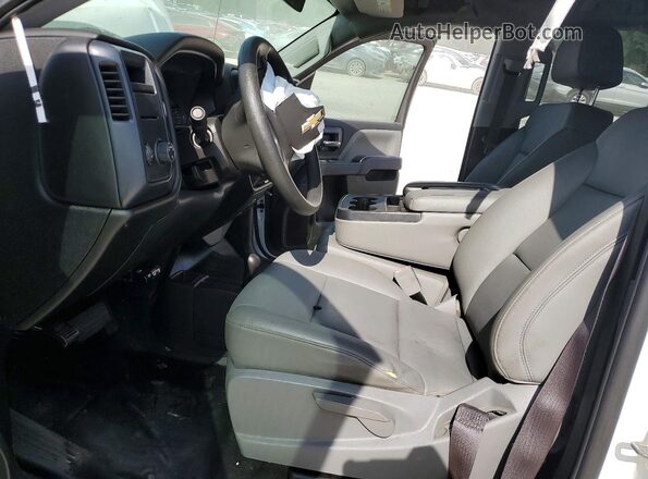1GCVKNEC0HZ256971 2017 CHEVROLET SILVERADO White Вид салону спереду