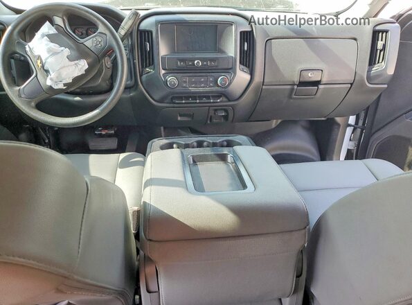 1GCVKNEC0HZ256971 2017 CHEVROLET SILVERADO White Вид панелі приладів