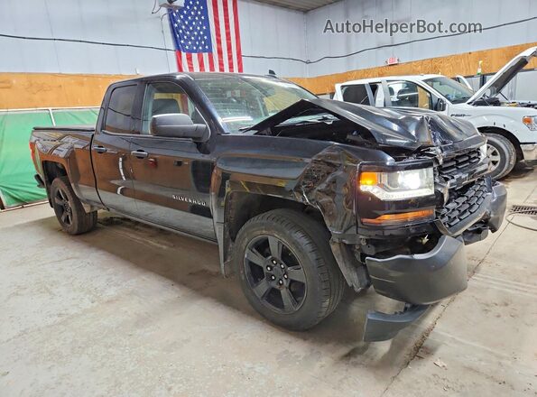 1GCVKNEC1GZ232080 2016 CHEVROLET SILVERADO Black Передня права чверть
