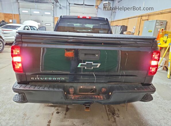 1GCVKNEC1GZ232080 2016 CHEVROLET SILVERADO Black Вид ззаду