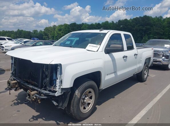 1GCVKNEC1HZ385933 2017 CHEVROLET SILVERADO White Передня ліва чверть
