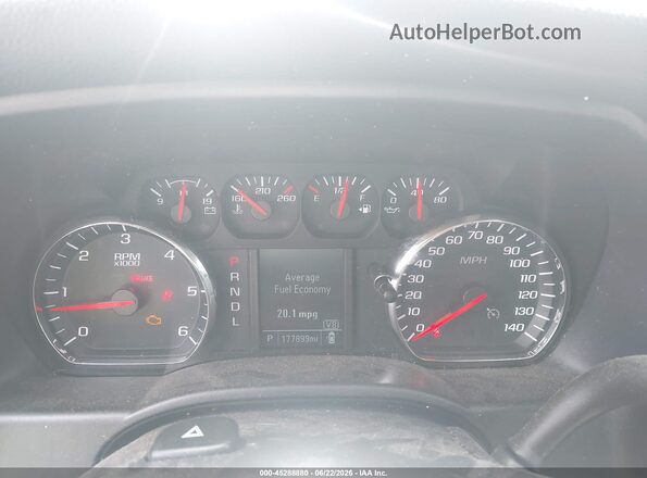 1GCVKNEC1HZ385933 2017 CHEVROLET SILVERADO White Вид задніх сидінь