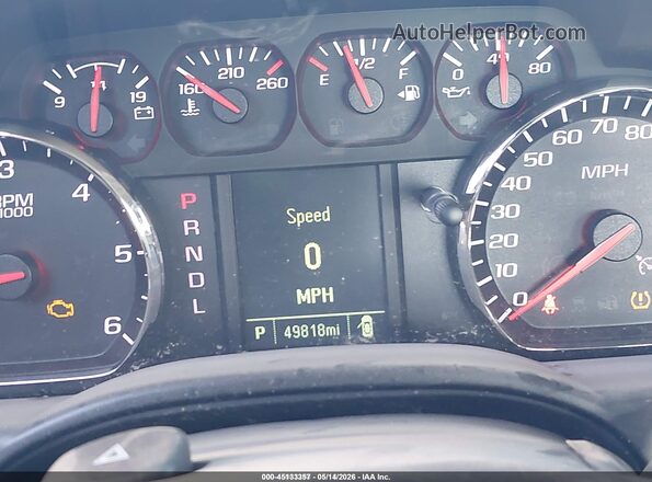 1GCVKNEC2HZ155270 2017 CHEVROLET SILVERADO Silver Вид задніх сидінь