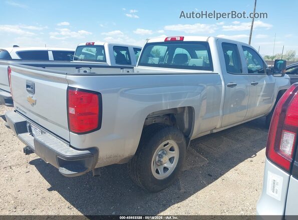 1GCVKNEC3HZ154743 2017 CHEVROLET SILVERADO Silver Задня права чверть