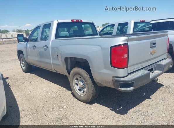 1GCVKNEC7HZ155121 2017 CHEVROLET SILVERADO Silver Задня ліва чверть