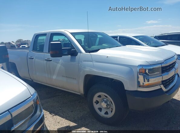1GCVKNEC7HZ155121 2017 CHEVROLET SILVERADO Silver Вид задньої частини салону