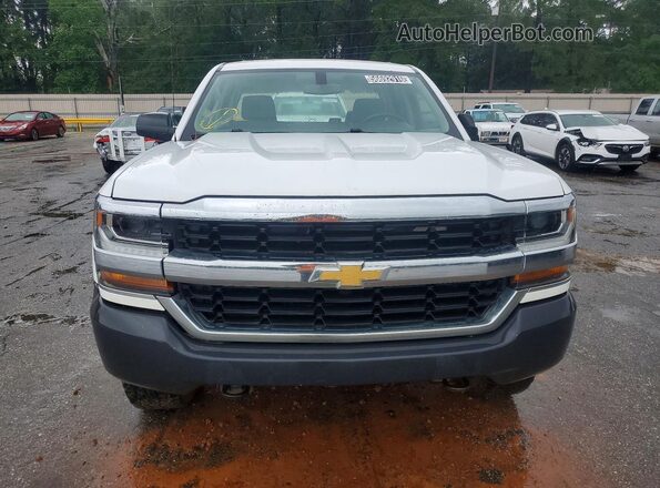 1GCVKNEC7JZ343224 2018 CHEVROLET SILVERADO Белый Вид спереди