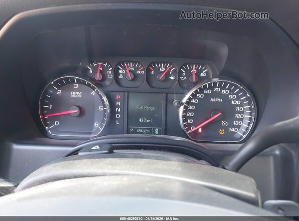 1GCVKNECXHZ309823 2017 CHEVROLET SILVERADO Черный Вид задних сидений
