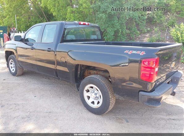 1GCVKNECXHZ309823 2017 CHEVROLET SILVERADO Черный Вид спереди