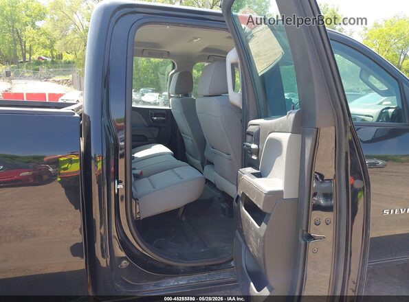1GCVKNECXHZ309823 2017 CHEVROLET SILVERADO Черный Вид наклейки с VIN-кодом