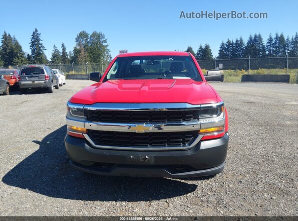 1GCVKNEH5HZ332759 2017 CHEVROLET SILVERADO Красный Вид щитка приборов