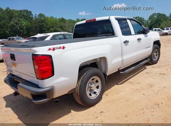 1GCVKNEHXGZ385648 2016 CHEVROLET SILVERADO White Tył prawy