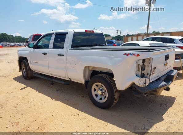 1GCVKNEHXGZ385648 2016 CHEVROLET SILVERADO White Tył lewy