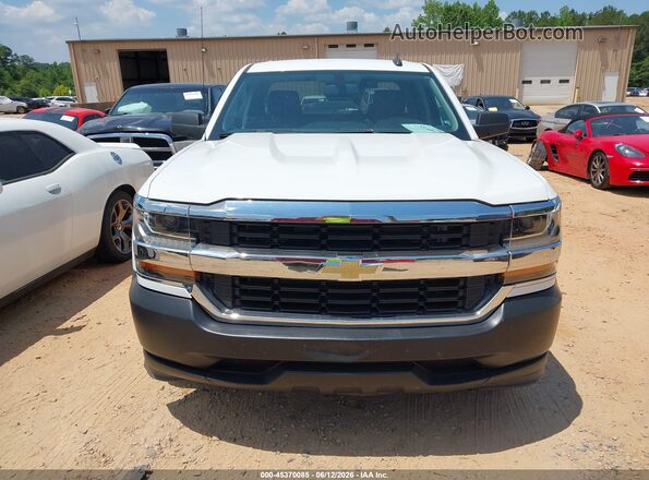 1GCVKNEHXGZ385648 2016 CHEVROLET SILVERADO White Widok zestawu wskaźników