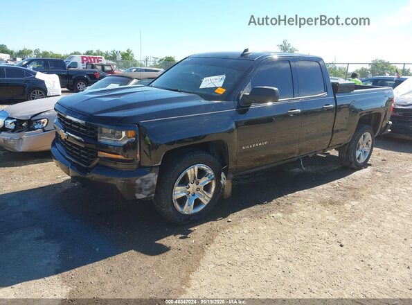 1GCVKPEC1GZ374876 2016 CHEVROLET SILVERADO Black Vista tres cuartos delantera izquierda