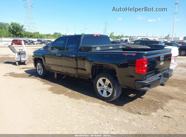 1GCVKPEC1GZ374876 2016 CHEVROLET SILVERADO Black Trasero izquierdo