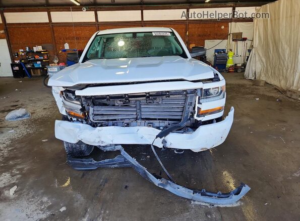 1GCVKPEC2JZ355759 2018 CHEVROLET SILVERADO White Вид спереду