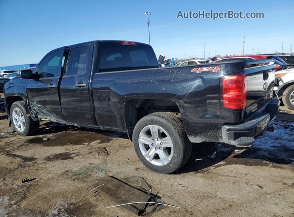 1GCVKPEC2JZ378491 2018 CHEVROLET SILVERADO Black უკანა მარცხენა