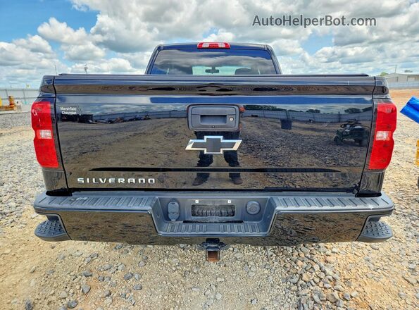 1GCVKPEC3HZ367865 2017 CHEVROLET SILVERADO Black Вид ззаду