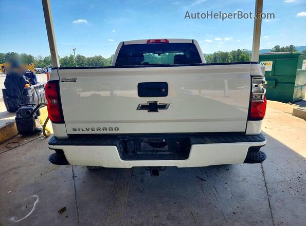 1GCVKPEC3HZ401240 2017 CHEVROLET SILVERADO White Rear view
