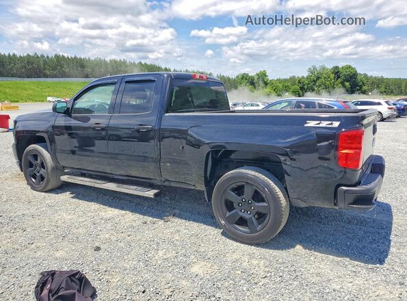 1GCVKPEC4HZ148199 2017 CHEVROLET SILVERADO Черный Задняя левая четверть