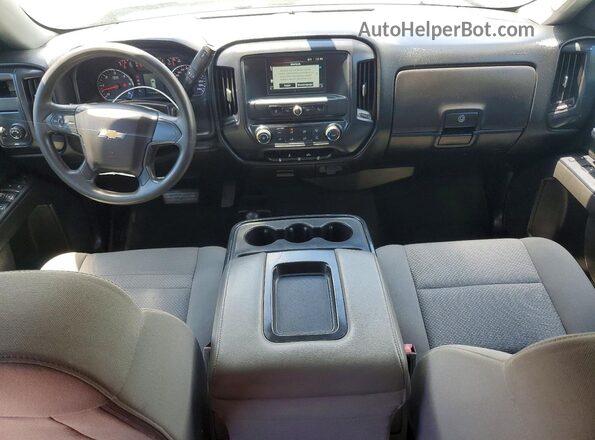 1GCVKPEC4HZ148199 2017 CHEVROLET SILVERADO Черный Вид панели приборов