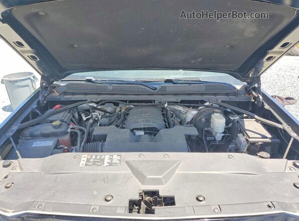 1GCVKPEC4HZ148199 2017 CHEVROLET SILVERADO Черный Вид задней части салона