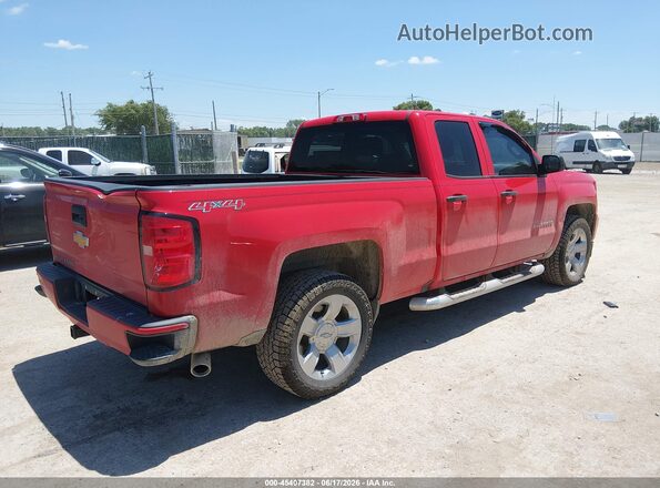 1GCVKPEC5GZ183686 2016 CHEVROLET SILVERADO Red უკანა მარჯვენა