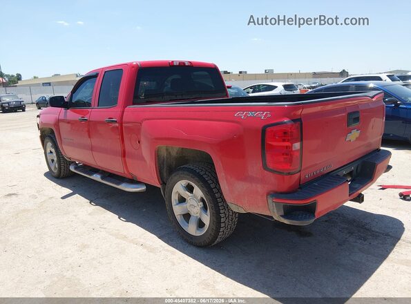 1GCVKPEC5GZ183686 2016 CHEVROLET SILVERADO Red უკანა მარცხენა