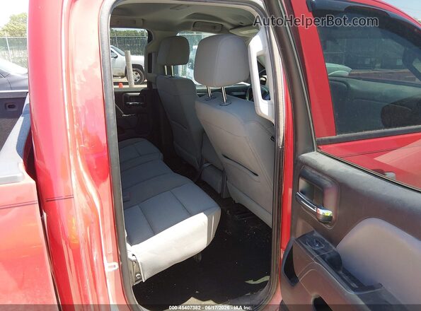 1GCVKPEC5GZ183686 2016 CHEVROLET SILVERADO Red VIN კოდის სტიკერის ხედი