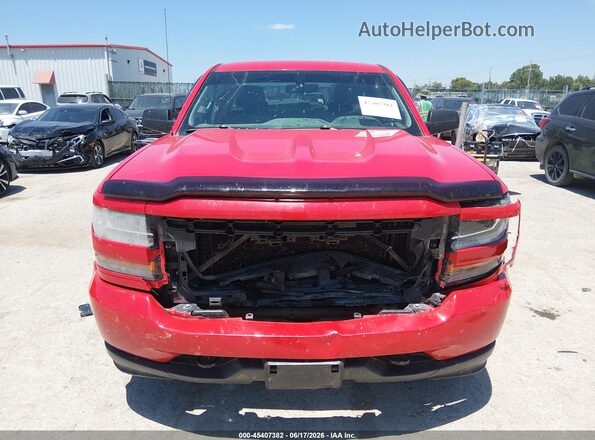1GCVKPEC5GZ183686 2016 CHEVROLET SILVERADO Red უკანა სალონის ხედი