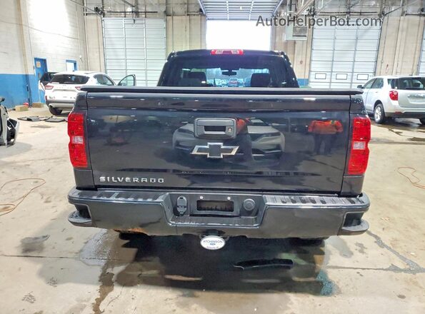 1GCVKPEC7GZ330753 2016 CHEVROLET SILVERADO Black უკანა ხედი