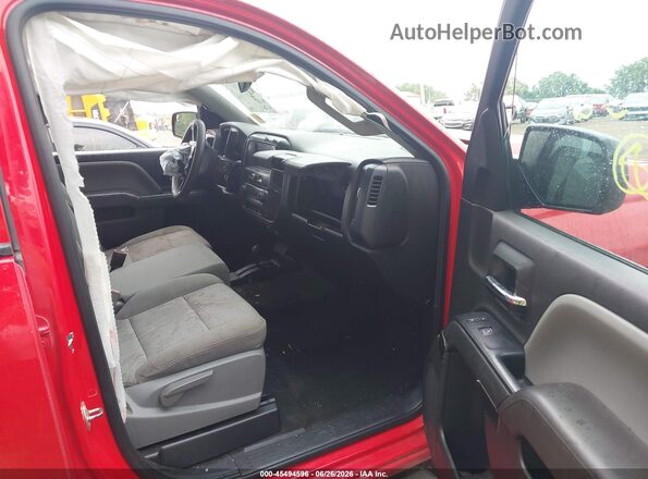 1GCVKPEH1GZ379930 2016 CHEVROLET SILVERADO Red Vista interior delantera