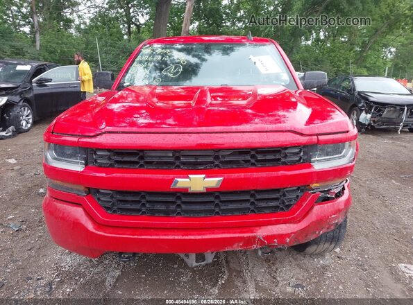 1GCVKPEH1GZ379930 2016 CHEVROLET SILVERADO Red Vista del cuadro de instrumentos