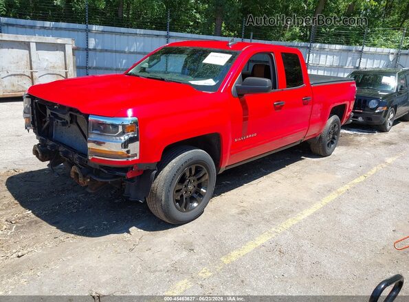 1GCVKREC0GZ357420 2016 CHEVROLET SILVERADO Red Передня ліва чверть