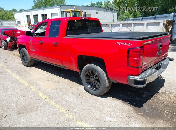 1GCVKREC0GZ357420 2016 CHEVROLET SILVERADO Red Задня ліва чверть