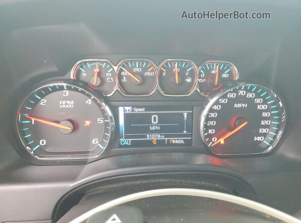 1GCVKREC0HZ111839 2017 CHEVROLET SILVERADO Maroon Widok zestawu wskaźników