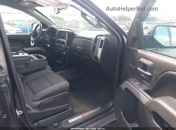 1GCVKREC1GZ106485 2016 CHEVROLET SILVERADO Black Front interior view
