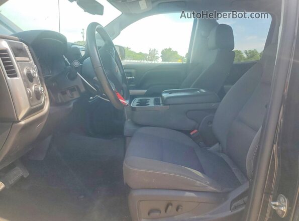 1GCVKREC1GZ127451 2016 CHEVROLET SILVERADO Black Вид салону спереду
