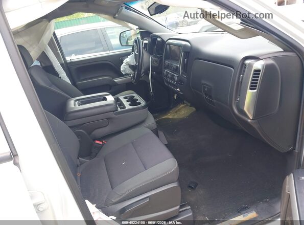 1GCVKREC1GZ165312 2016 CHEVROLET SILVERADO White Widok wnętrza z przodu